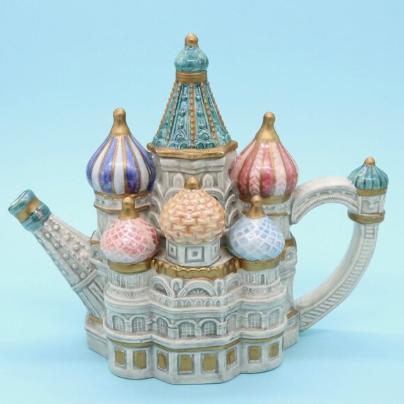 St Basil's Cathedral Teapot by Fitz & Floyd Famous Landmarks Limited Edition